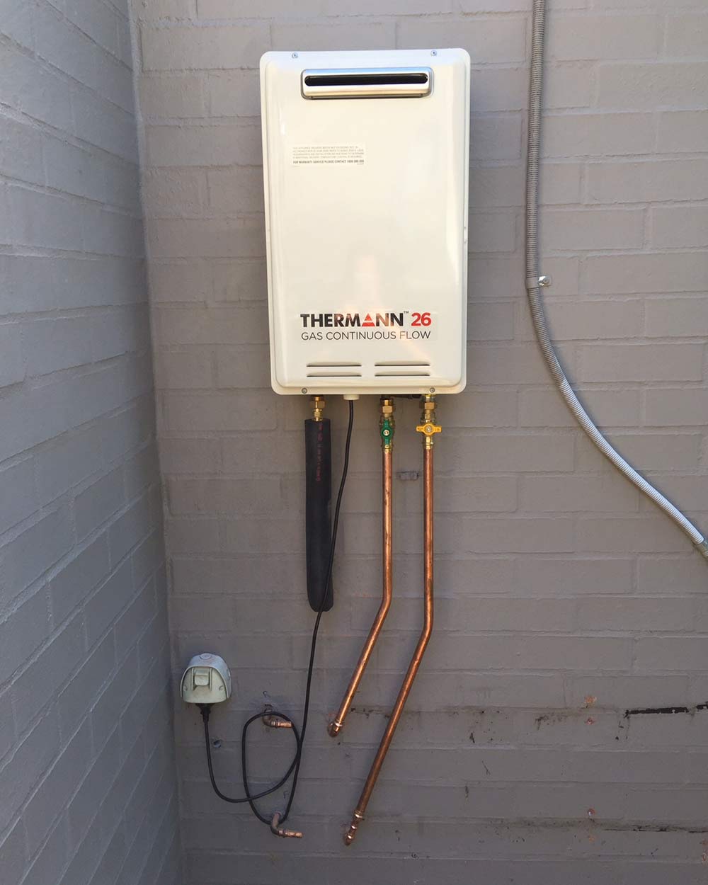 Hot water repairs